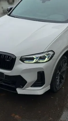 BMW X3 в цветном полиуретане — оклейка Тип Топ